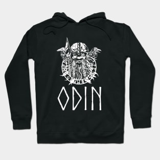 Ancient Nordic Medieval Germanic Mythology Norse God Odin Hoodie